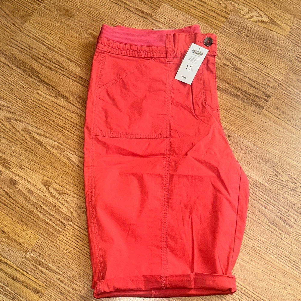 NWT Women’s CORAL Bermuda cool cotton Shorts